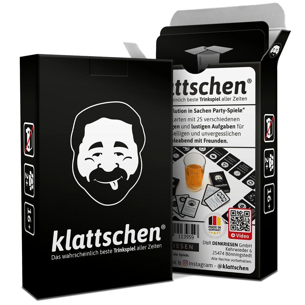Vorderes Coverbild klattschen® - Trinkspiel - Das wahrscheinlich beste Trinkspiel aller Zeiten