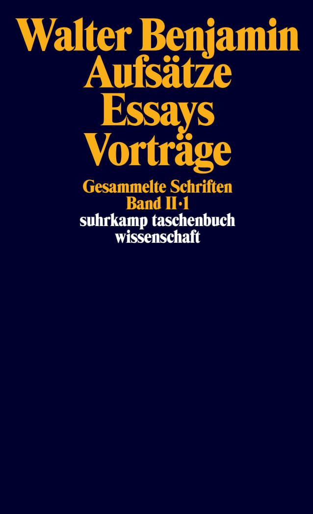 Vorderes Coverbild Gesammelte Schriften II. Aufsätze, Essays, Vorträge