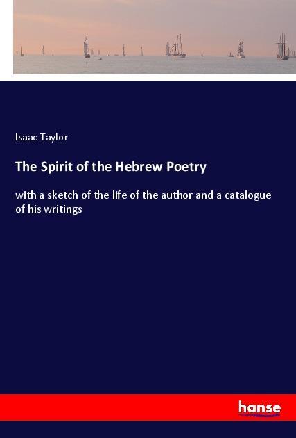 Vorderes Coverbild The Spirit of the Hebrew Poetry