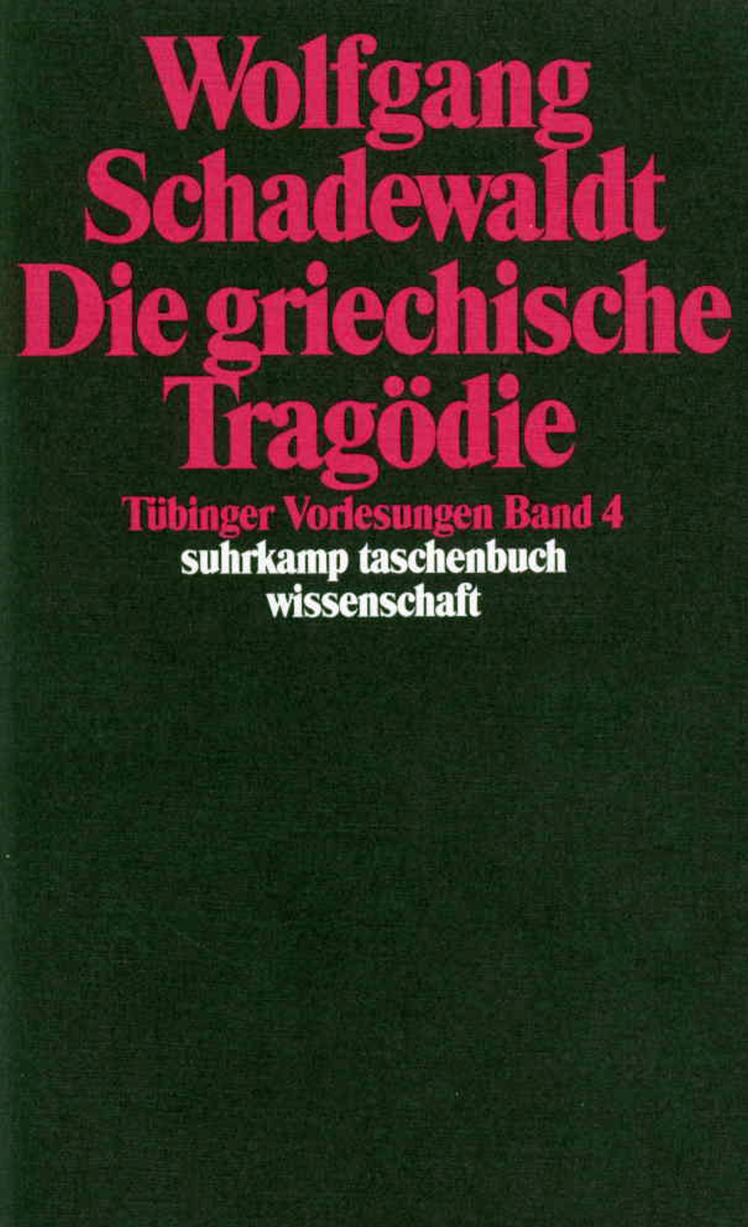 Vorderes Coverbild Die griechische Tragödie