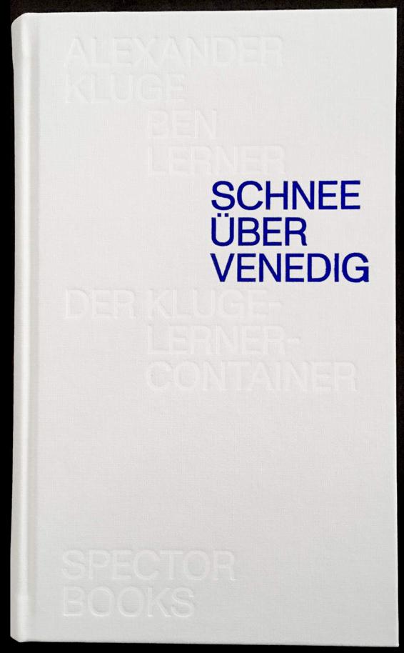 Vorderes Coverbild Schnee über Venedig