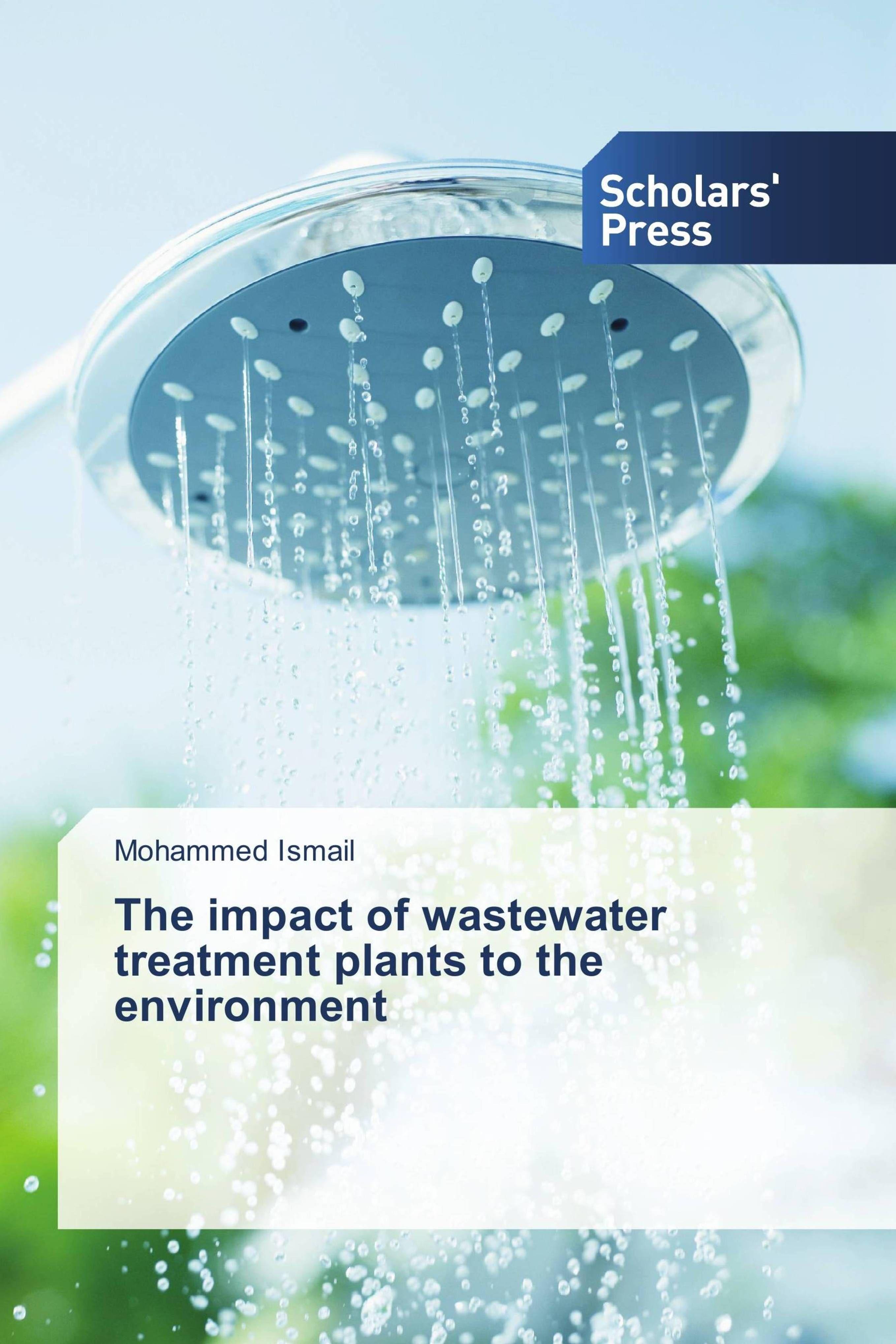 Vorderes Coverbild The impact of wastewater treatment plants to the environment