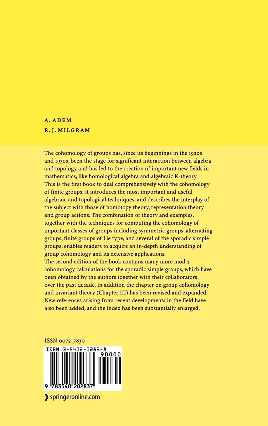 Rückseitencover Cohomology of Finite Groups