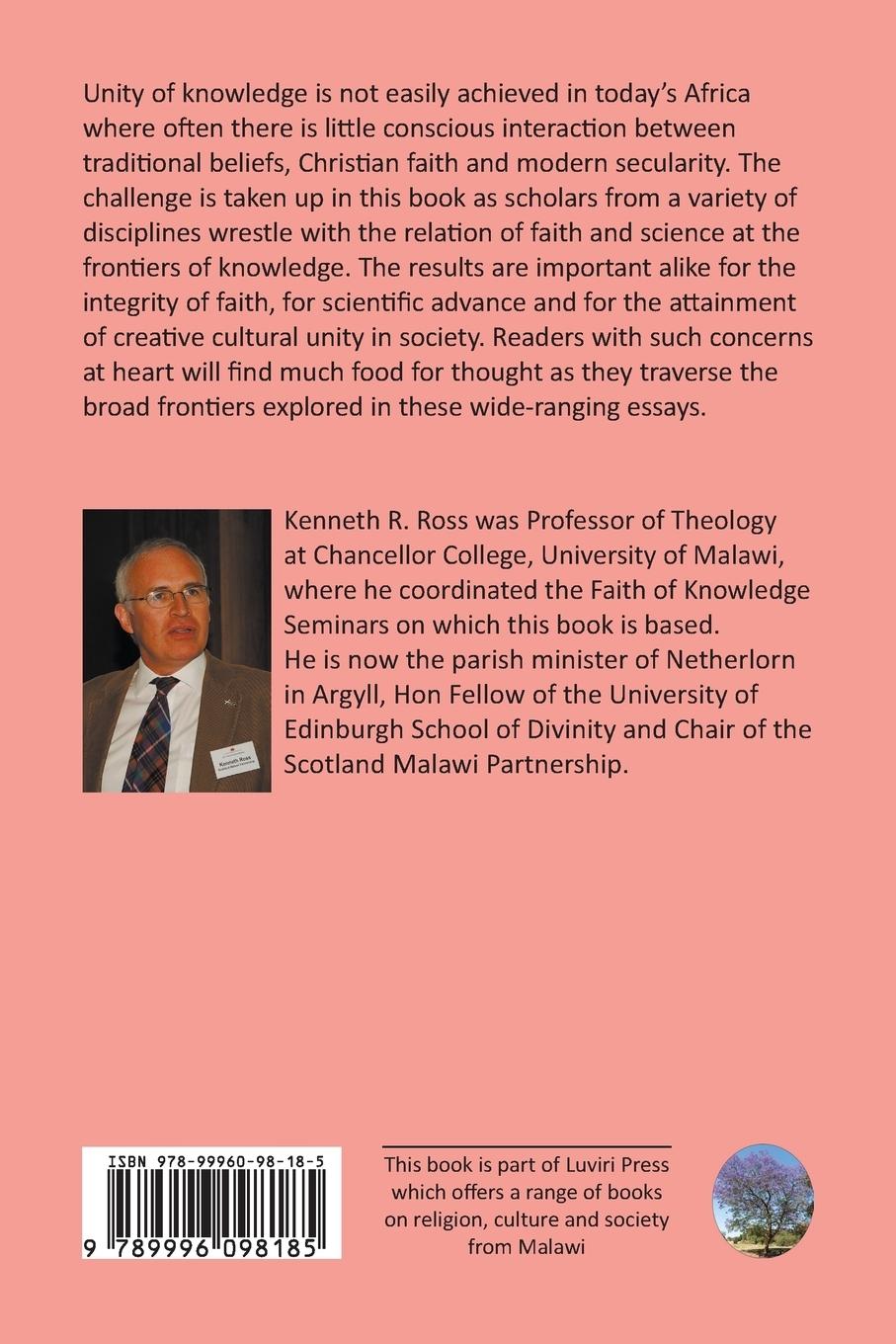 Rückseitencover Faith at the Frontiers of Knowledge