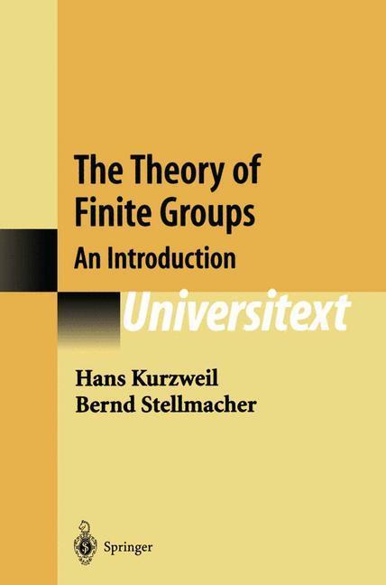 Beispielinhalt (Bild) The Theory of Finite Groups