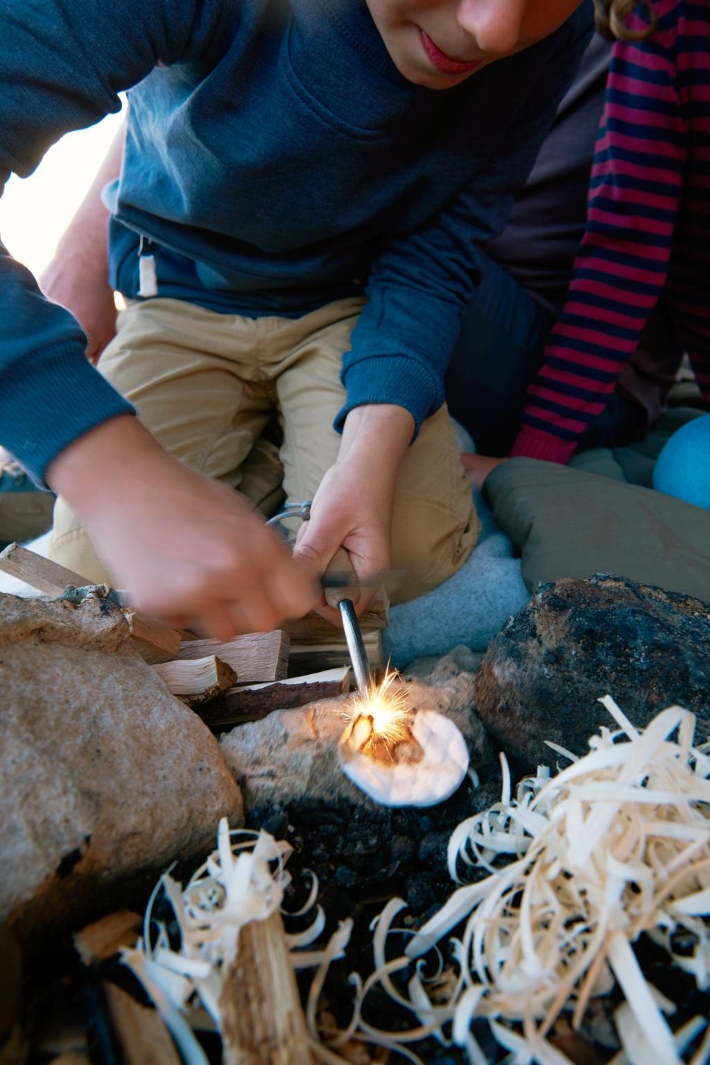 Beispielinhalt (Bild) Terra Kids Feuerstarter-Set