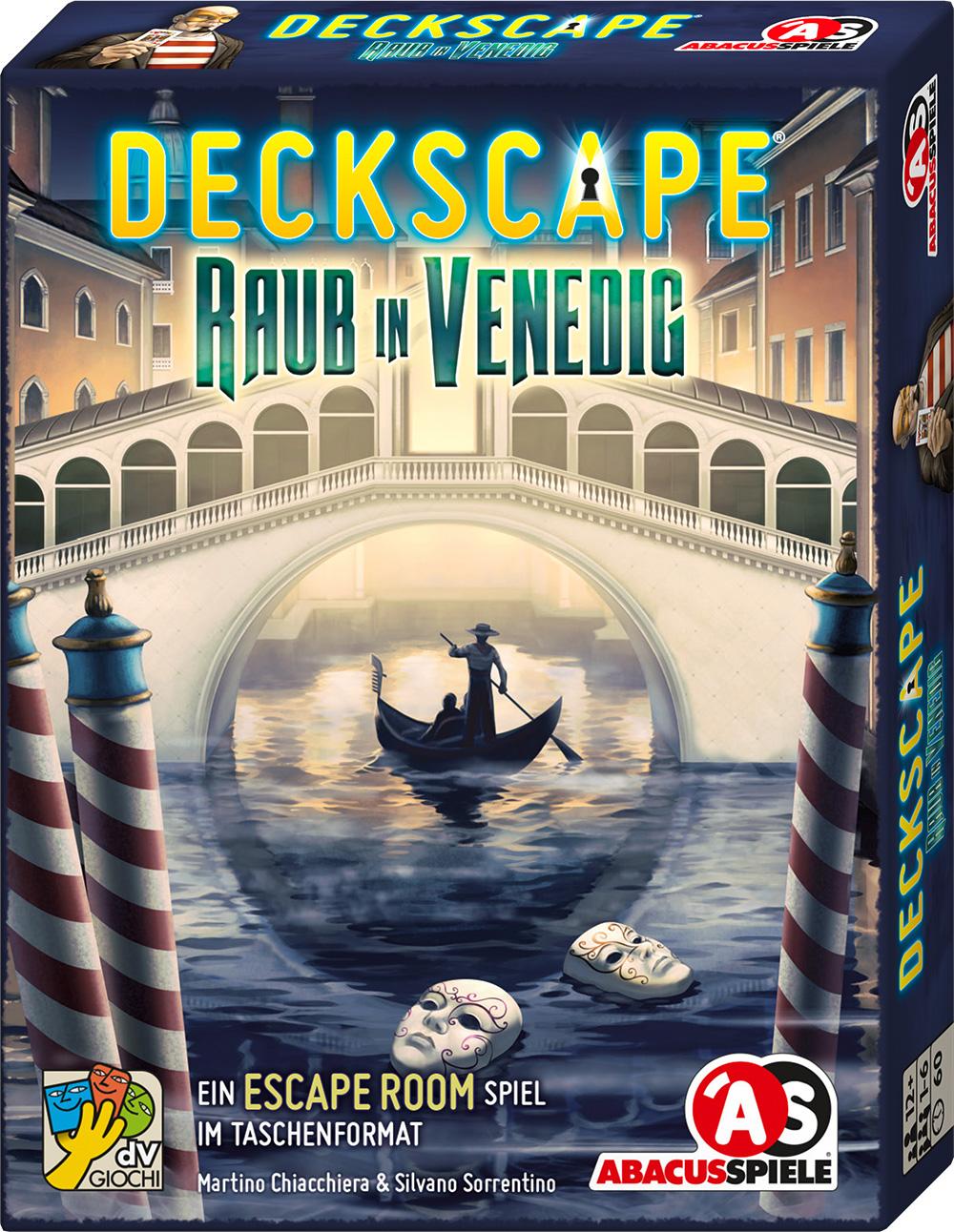 Vorderes Coverbild Deckscape - Raub in Venedig