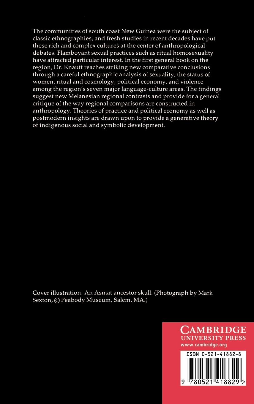 Rückseitencover South Coast New Guinea Cultures