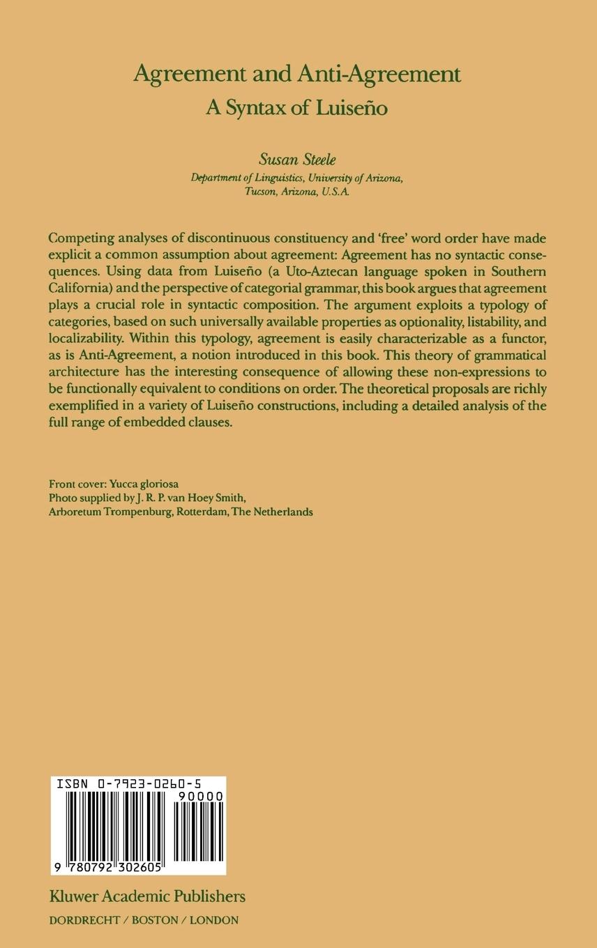Rückseitencover Agreement and Anti-Agreement