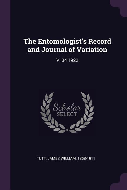 Vorderes Coverbild The Entomologist's Record and Journal of Variation