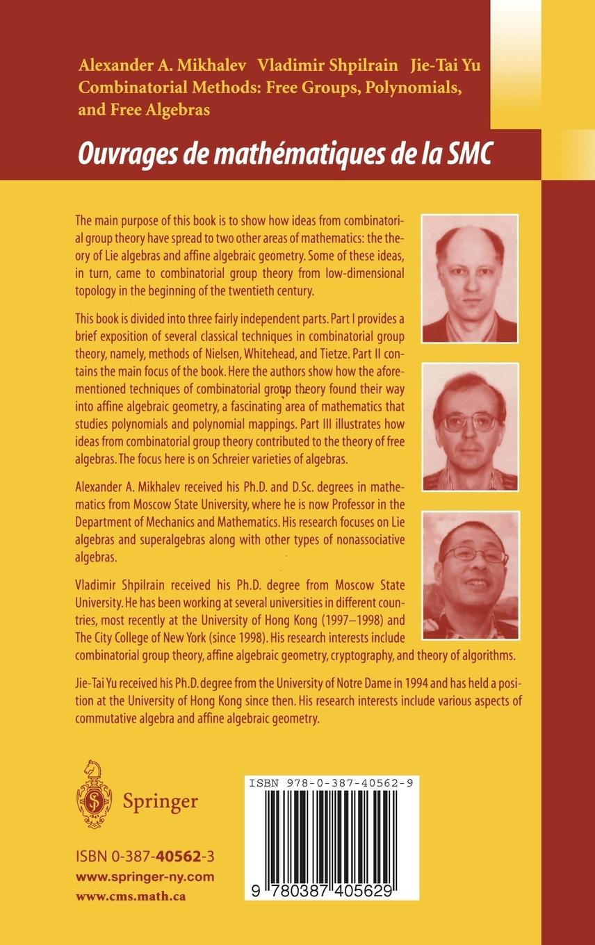 Rückseitencover Combinatorial Methods