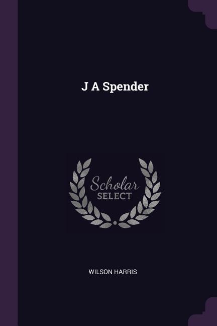 Vorderes Coverbild J A Spender