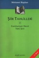 Vorderes Coverbild Siir Tahlilleri 2 - Cumhuriyet Devri Türk Siiri