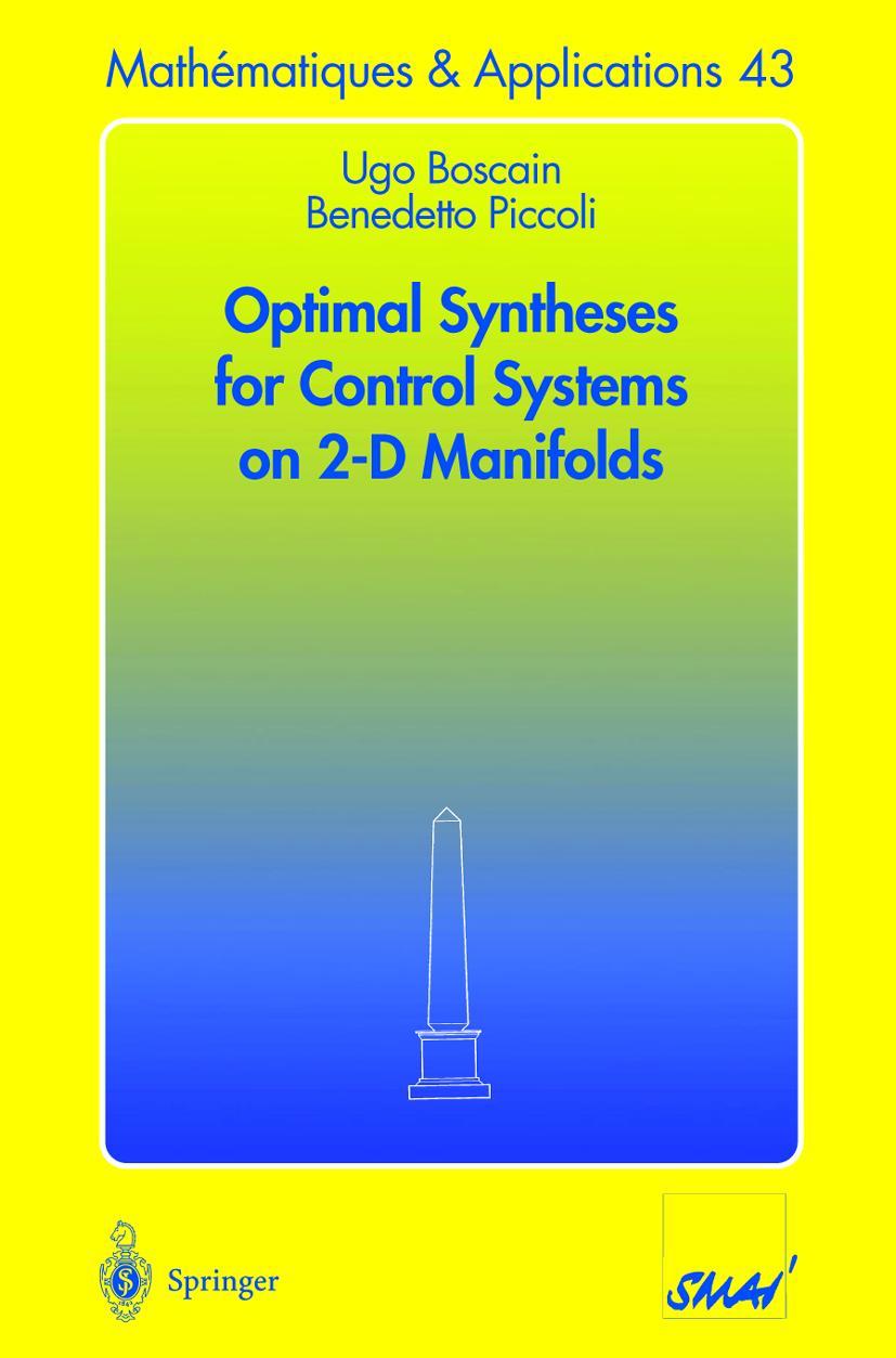 Vorderes Coverbild Optimal Syntheses for Control Systems on 2-D Manifolds