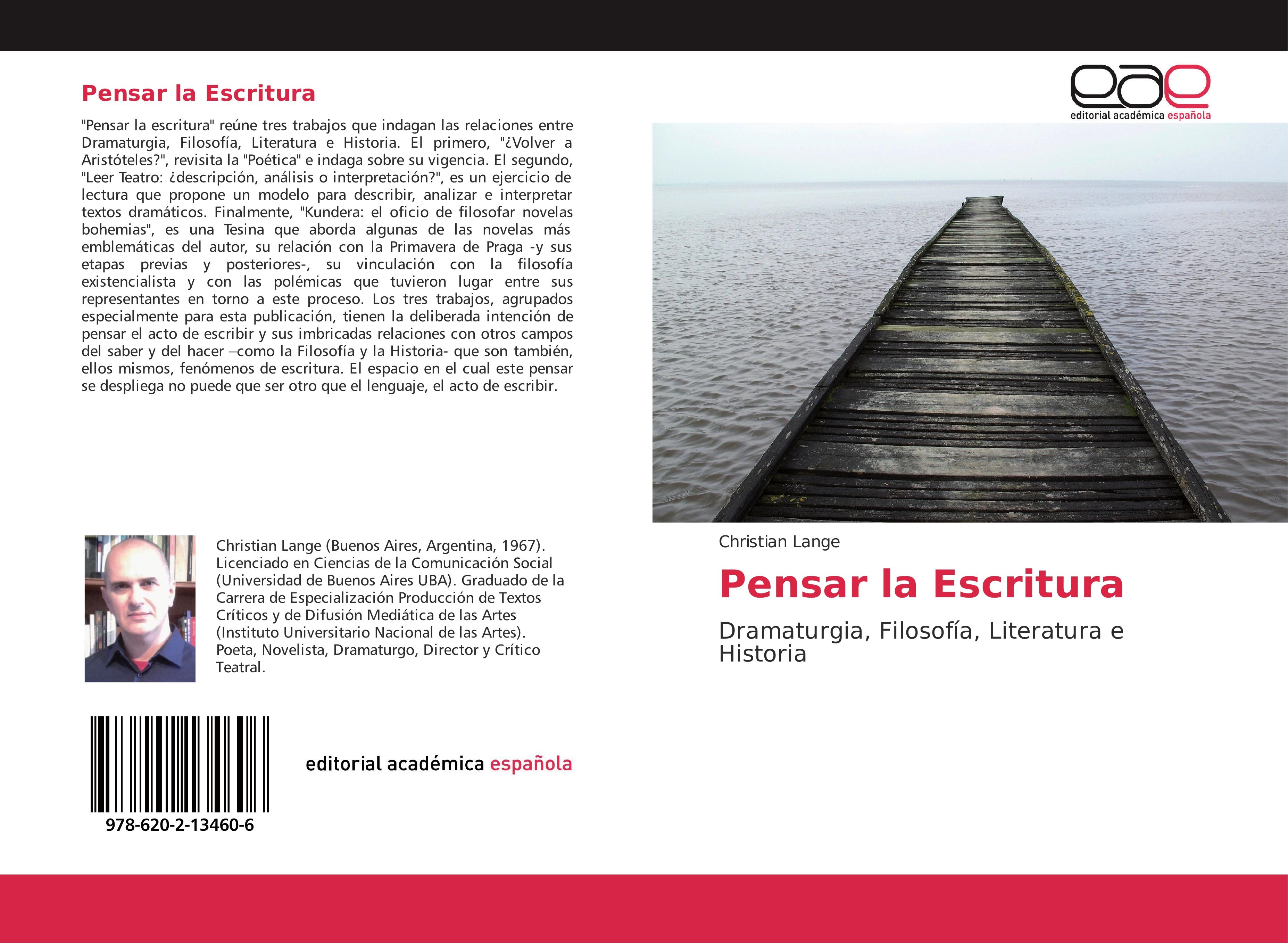Vorderes Coverbild Pensar la Escritura