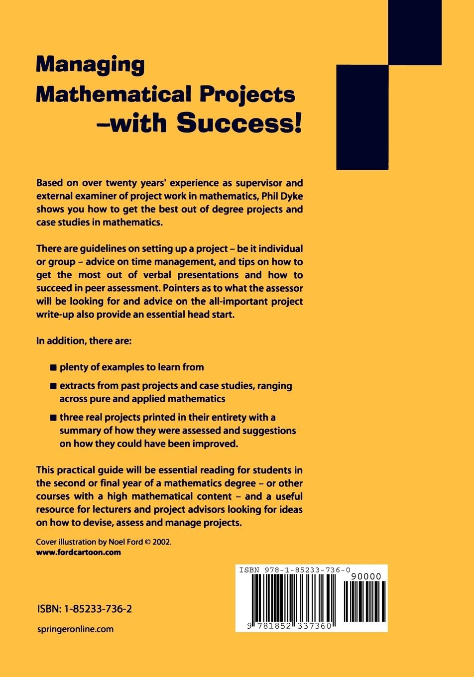 Rückseitencover Managing Mathematical Projects - with Success!