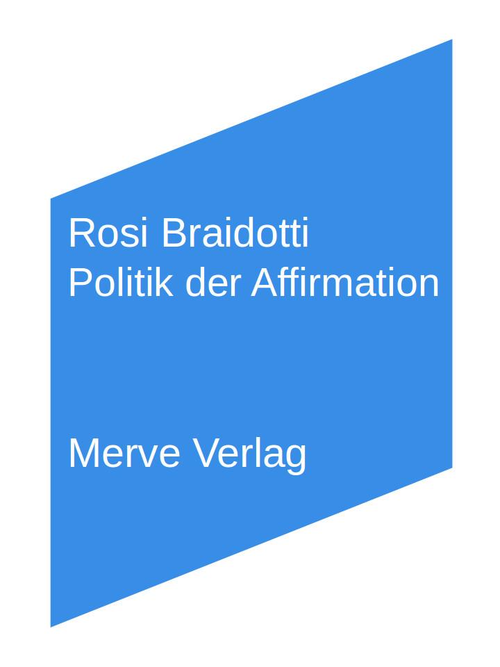 Vorderes Coverbild Politik der Affirmation