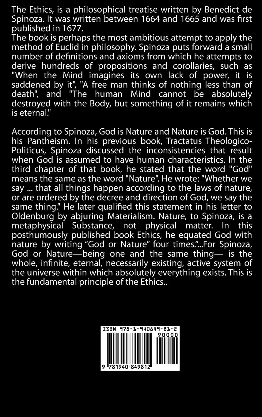 Rückseitencover The Ethics