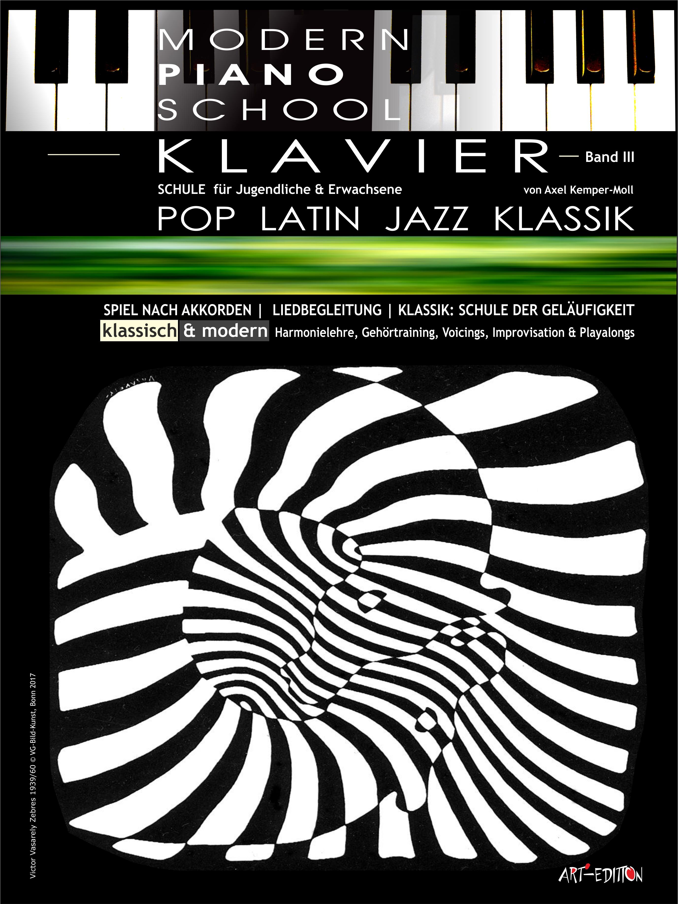 Vorderes Coverbild Modern Piano School 3 / Klavierschule