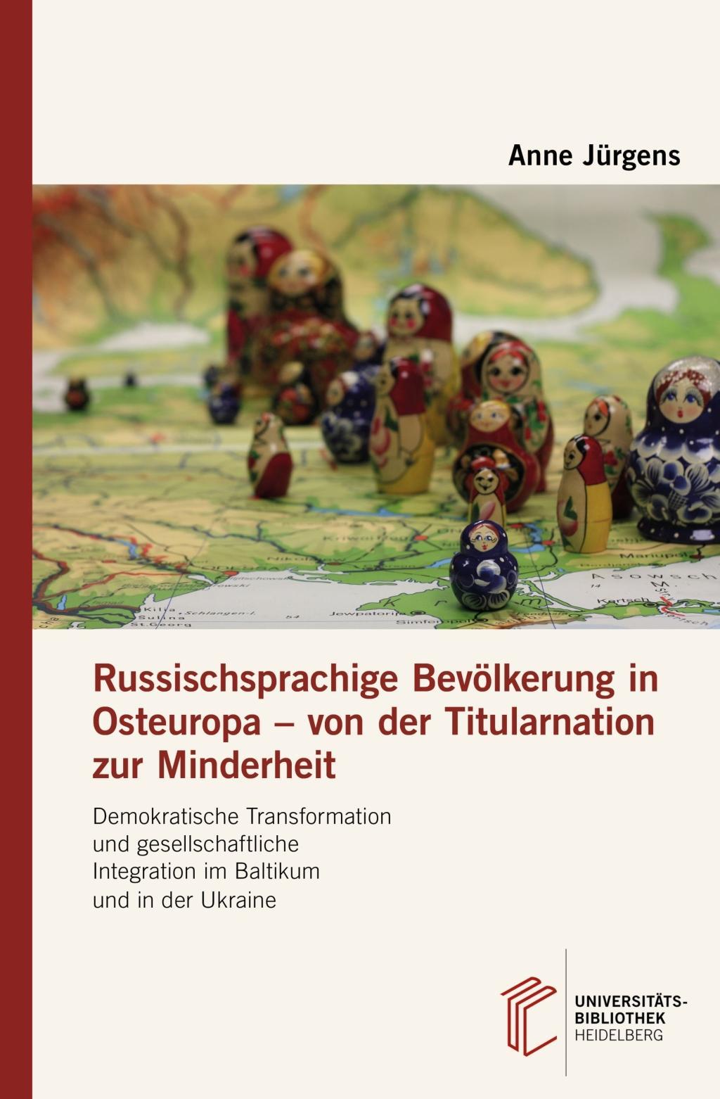 Vorderes Coverbild Russischsprachige Bevölkerung in Osteuropa - von der Titularnation zur                Minderheit