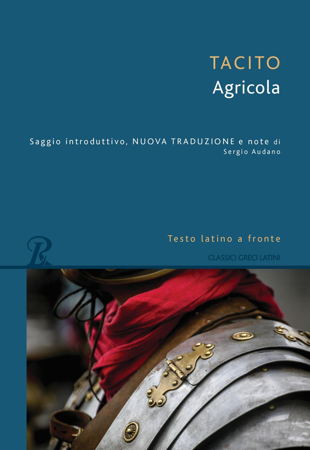 Vorderes Coverbild Agricola. Testo latino a fronte