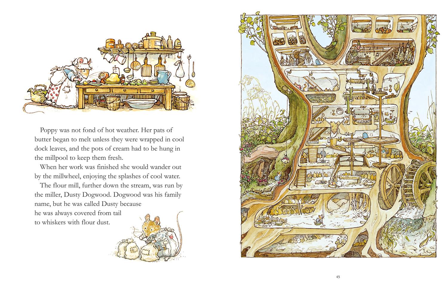 Beispielinhalt (Bild) Brambly Hedge: The Classic Collection
