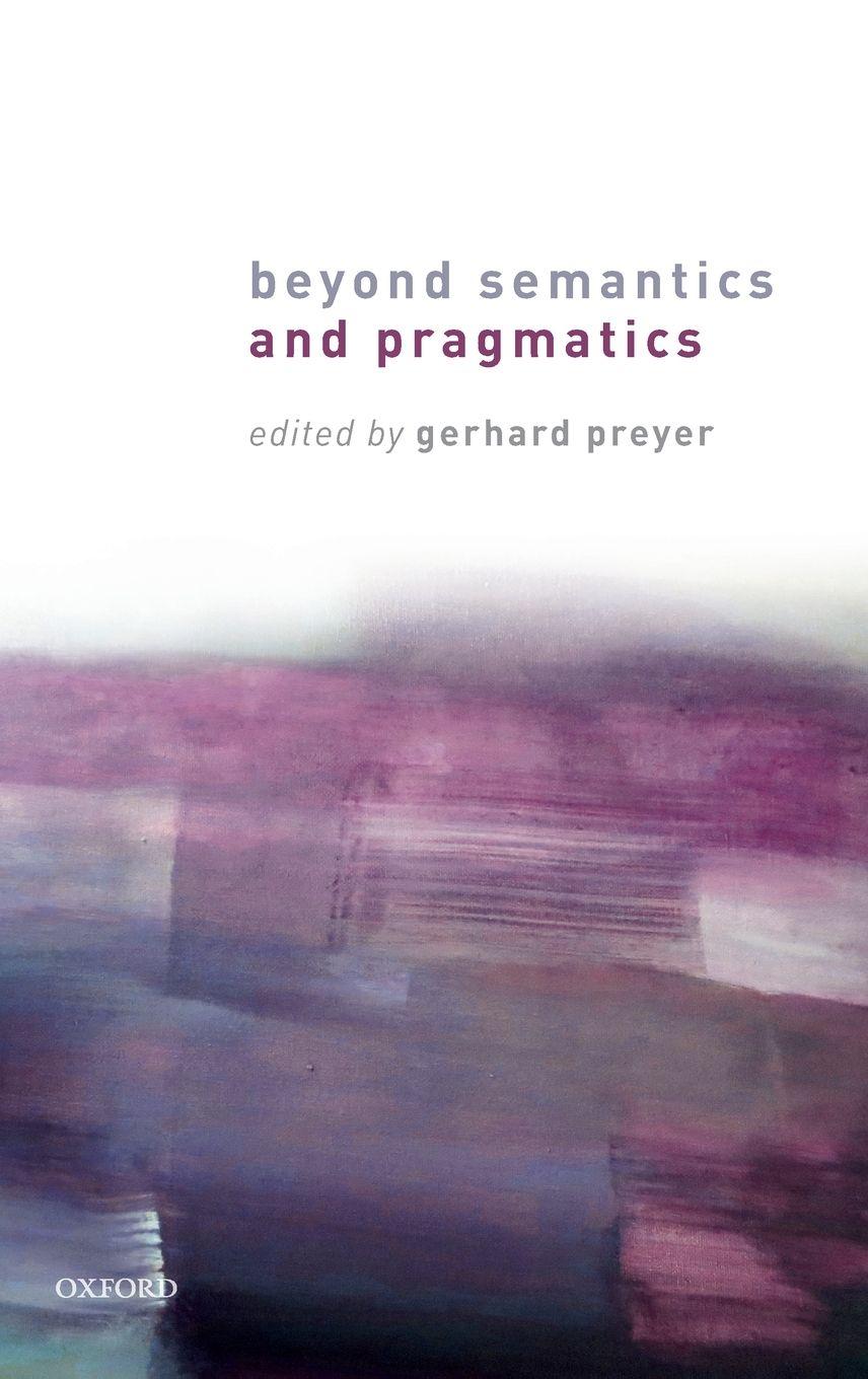 Vorderes Coverbild Beyond Semantics and Pragmatics