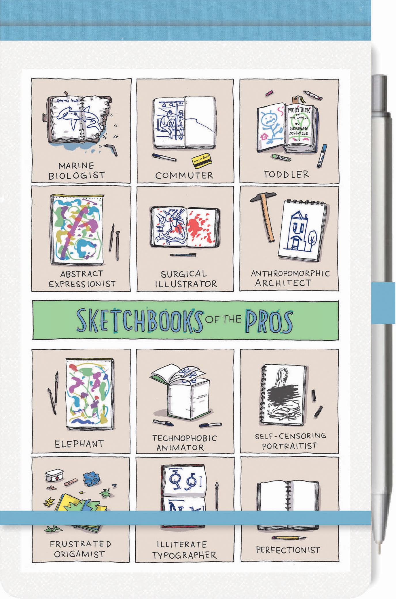 Vorderes Coverbild The Shape of Ideas Sketchbook