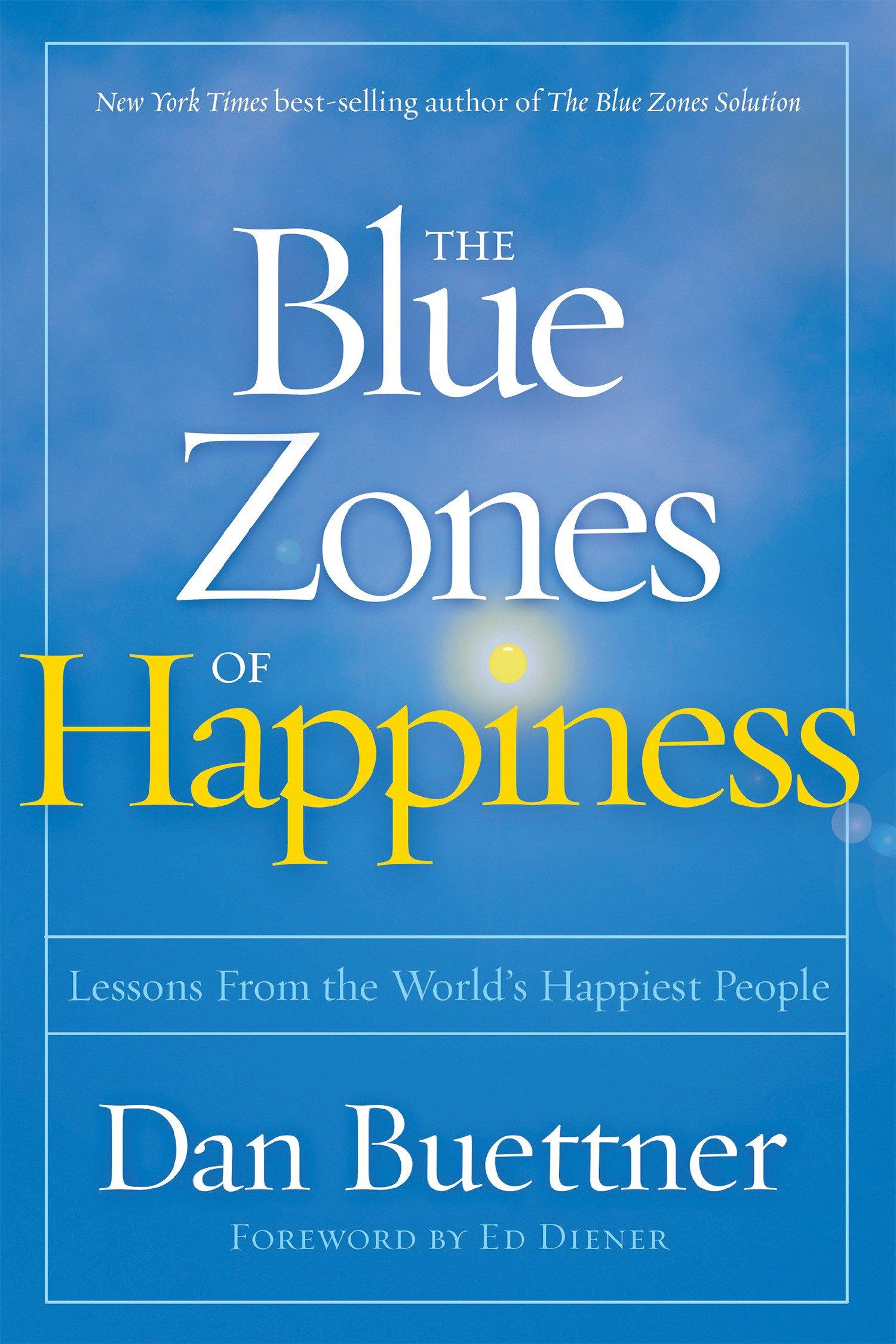 Vorderes Coverbild The Blue Zones of Happiness