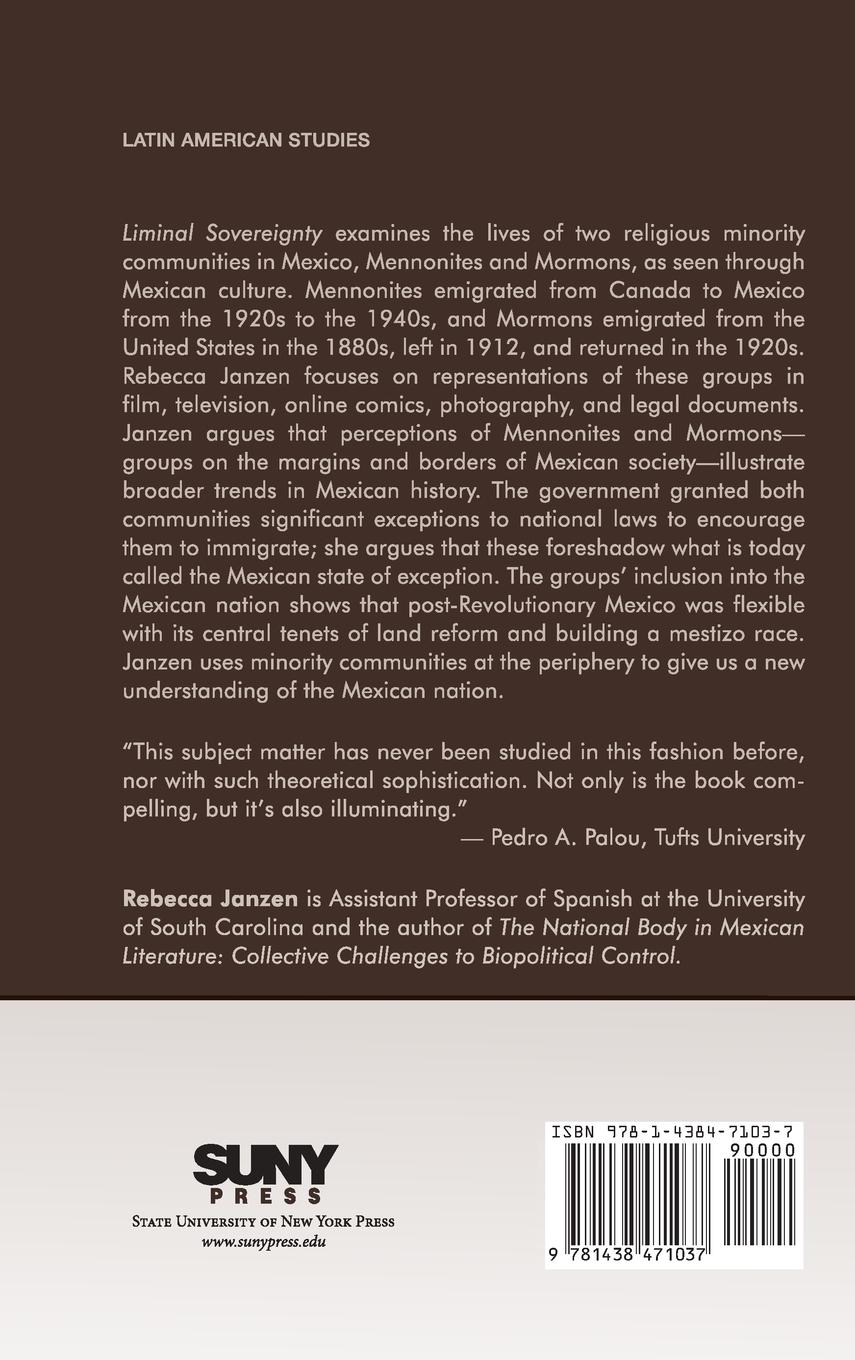 Rückseitencover Liminal Sovereignty