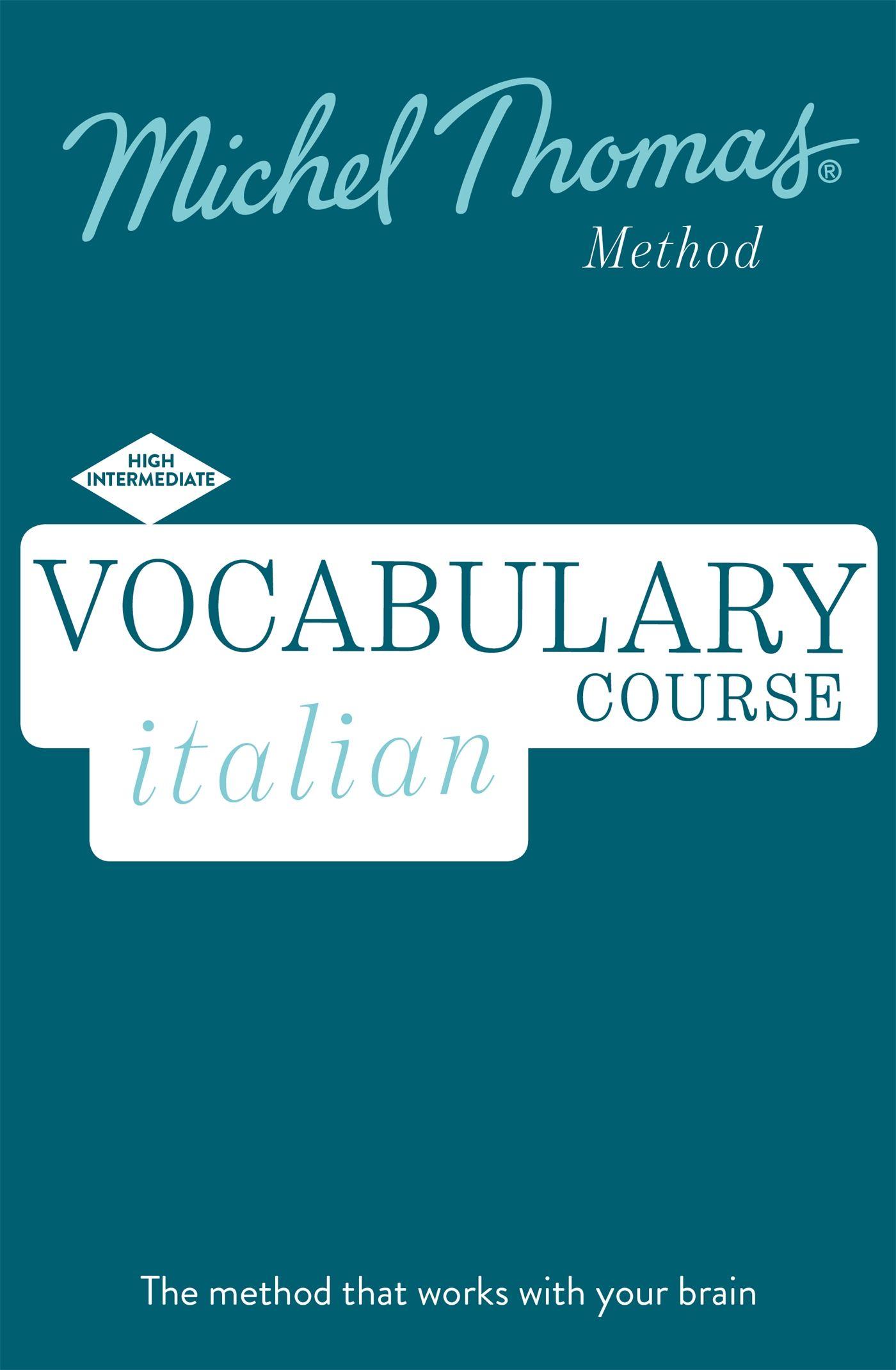 Vorderes Coverbild Vocabulary Italian (Learn Italian with the Michel Thomas Method)