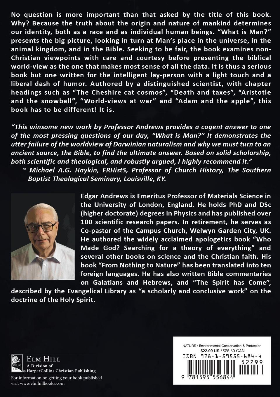 Rückseitencover What Is Man?