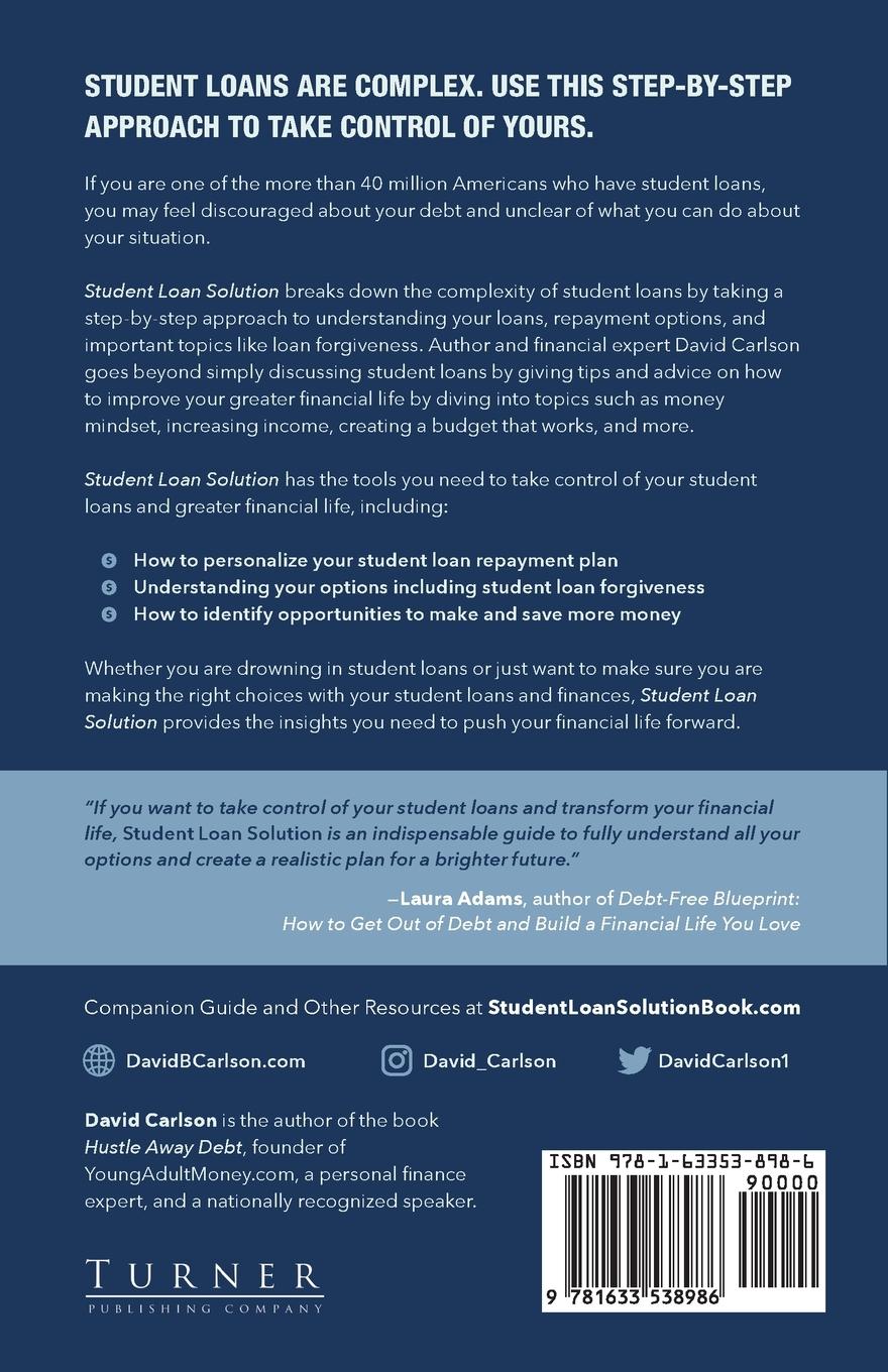 Rückseitencover Student Loan Solution