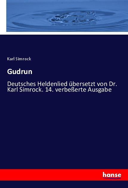 Vorderes Coverbild Gudrun