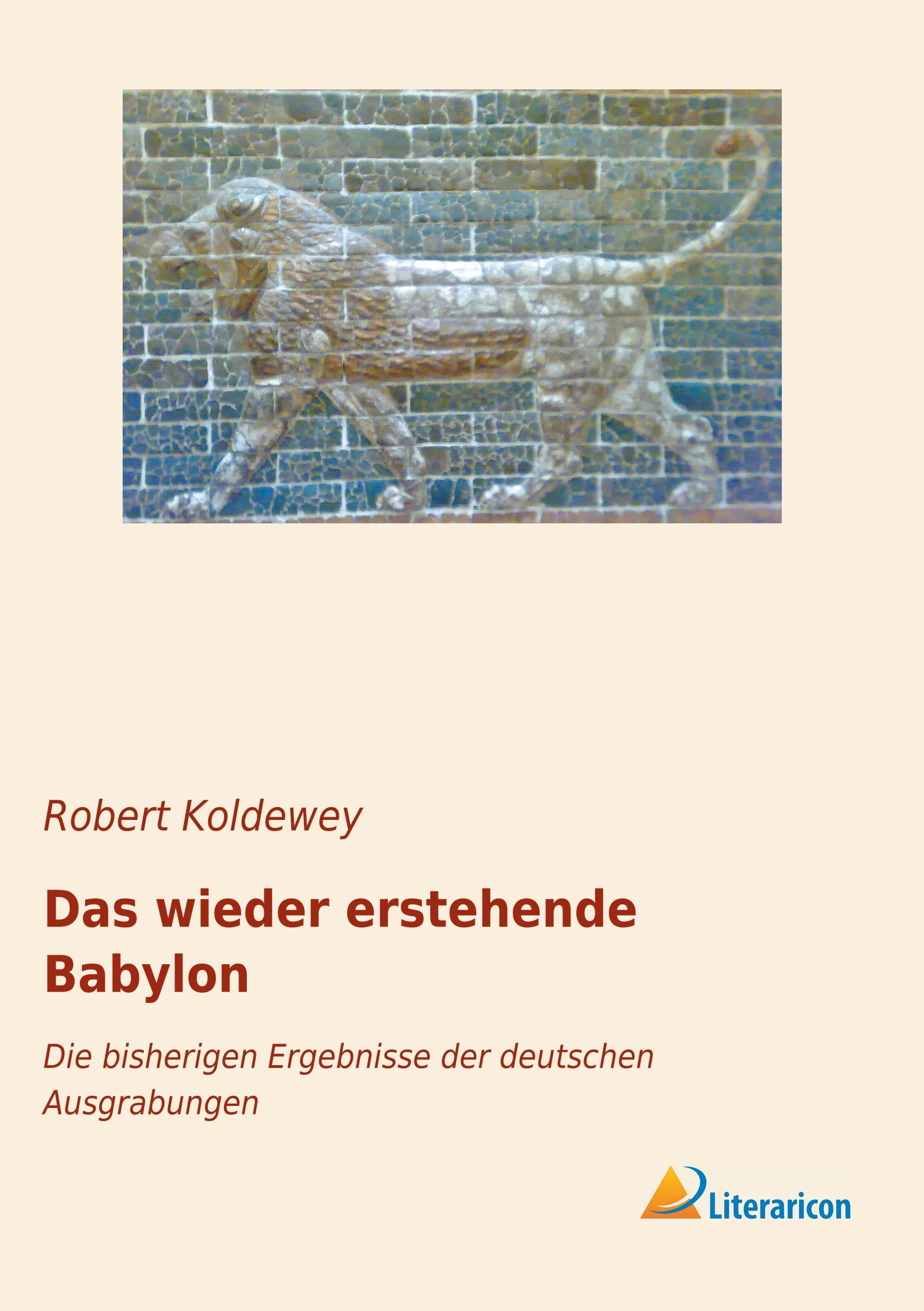 Vorderes Coverbild Das wieder erstehende Babylon