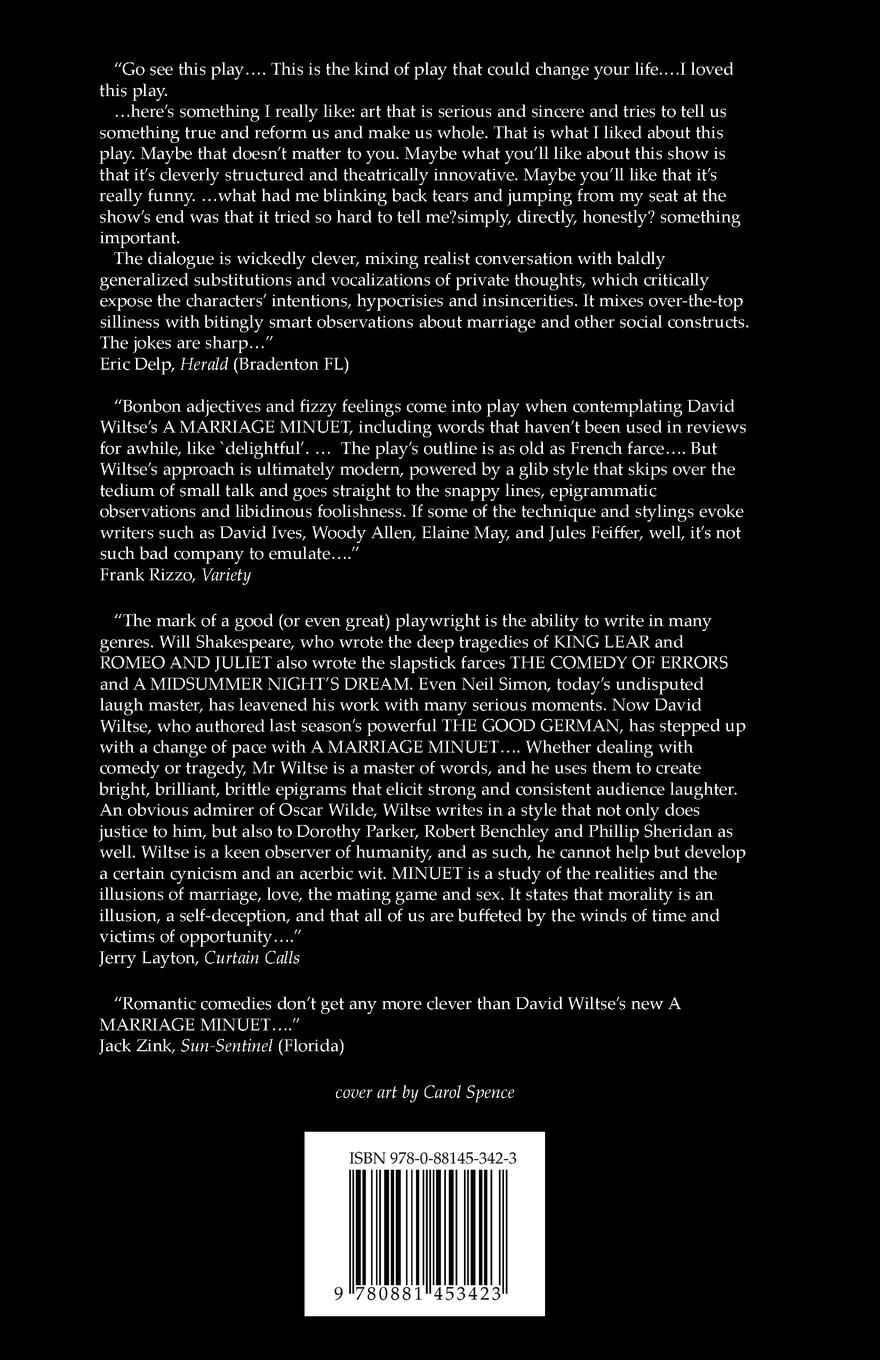 Rückseitencover A Marriage Minuet