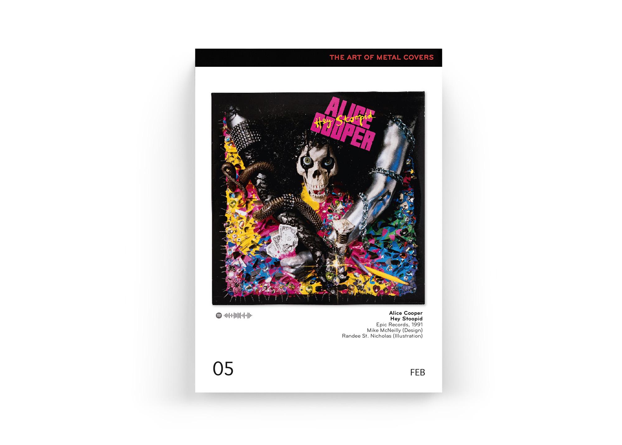 Beispielinhalt (Bild) The Art of Metal Covers Vol. 1