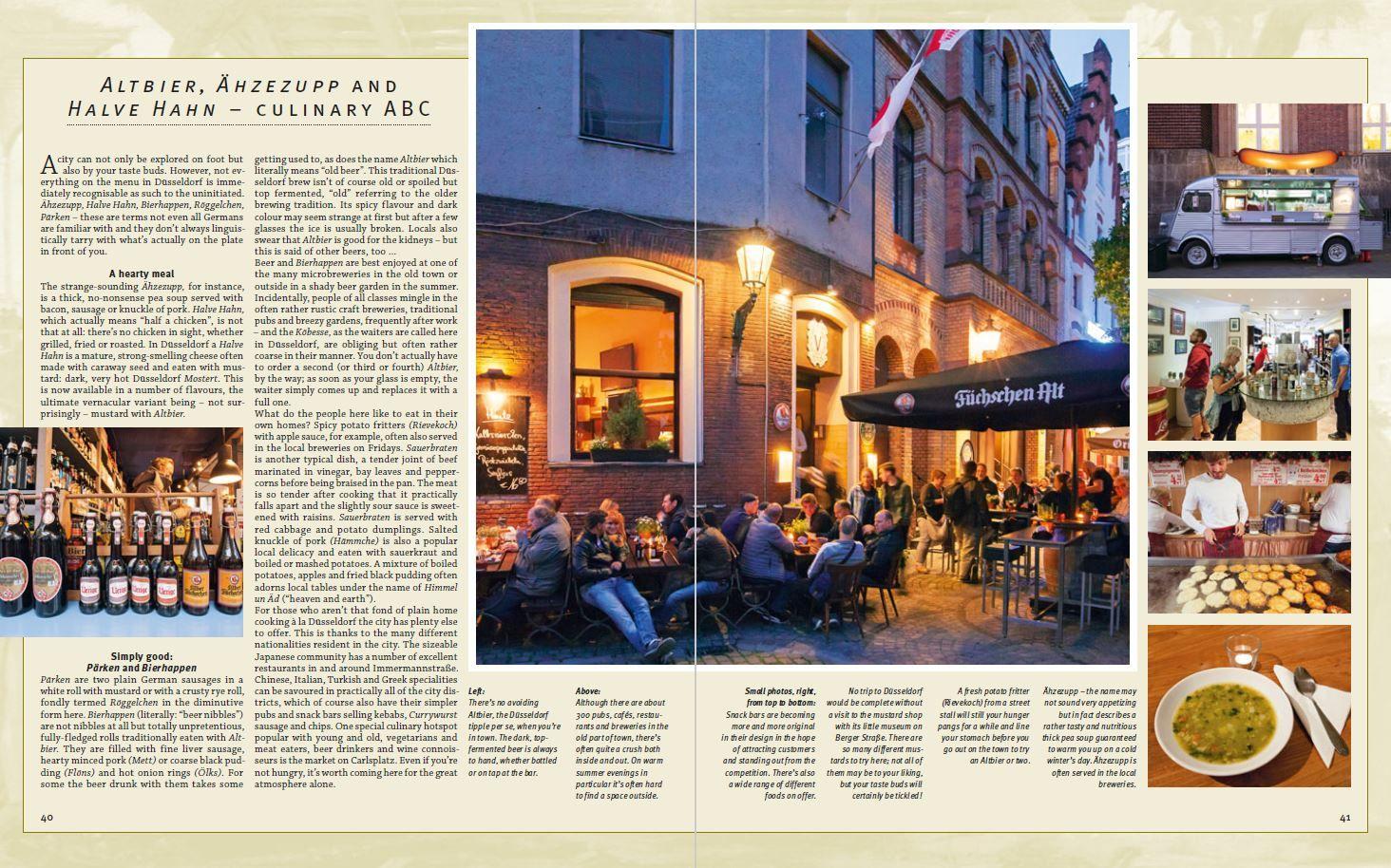 Beispielinhalt (Bild) Journey through Düsseldorf - Reise durch Düsseldorf