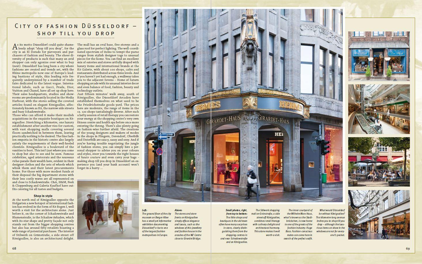 Beispielinhalt (Bild) Journey through Düsseldorf - Reise durch Düsseldorf