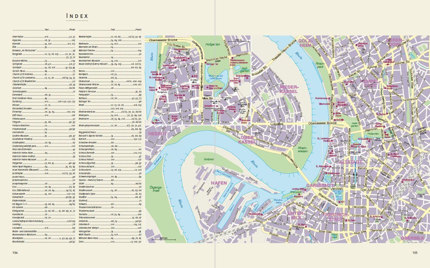 Beispielinhalt (Bild) Journey through Düsseldorf - Reise durch Düsseldorf