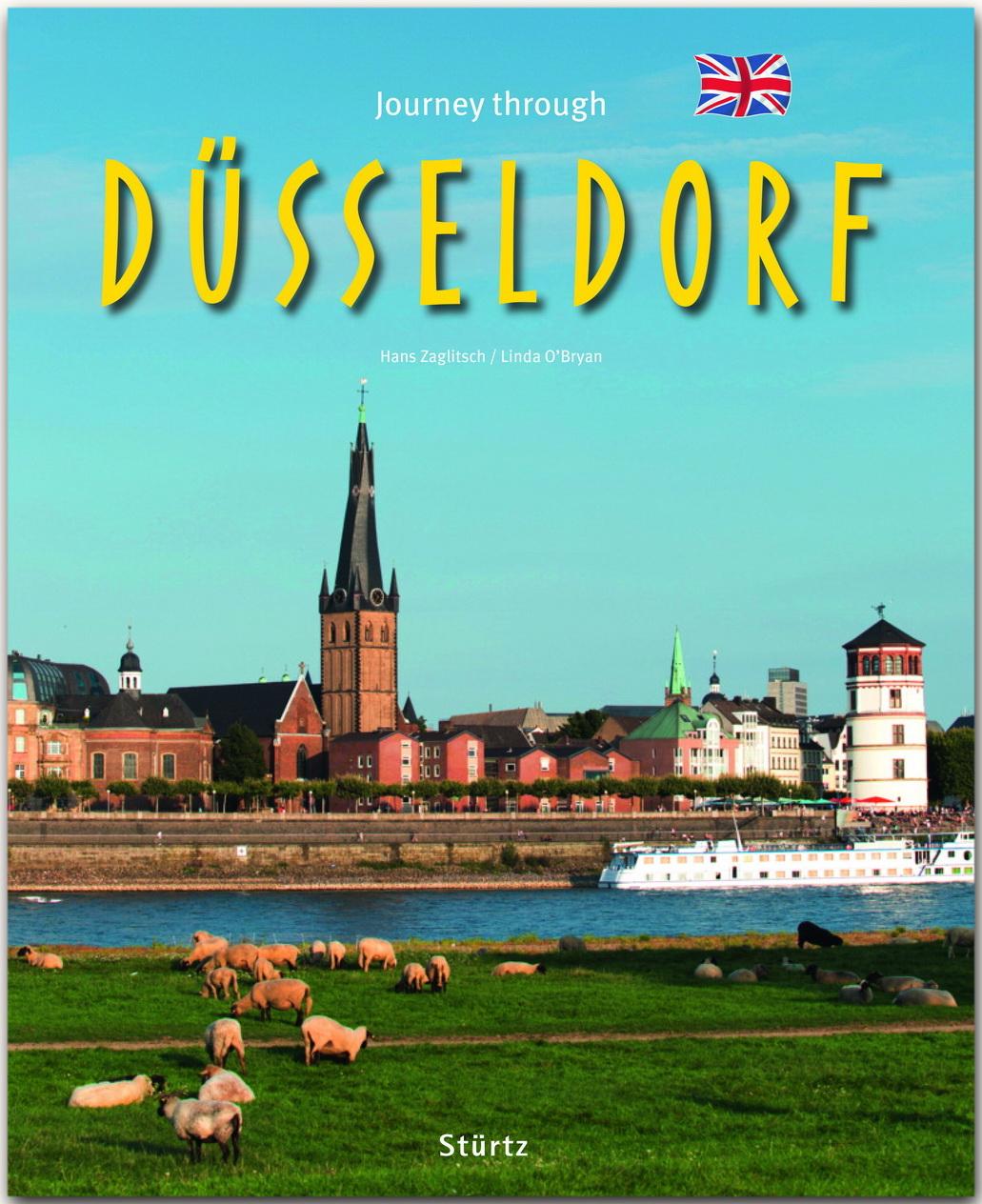 Vorderes Coverbild Journey through Düsseldorf - Reise durch Düsseldorf