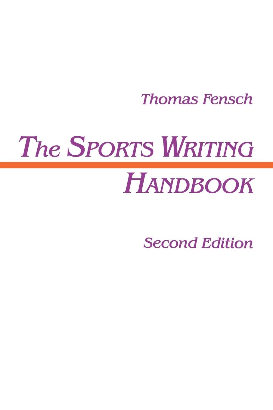 Vorderes Coverbild The Sports Writing Handbook