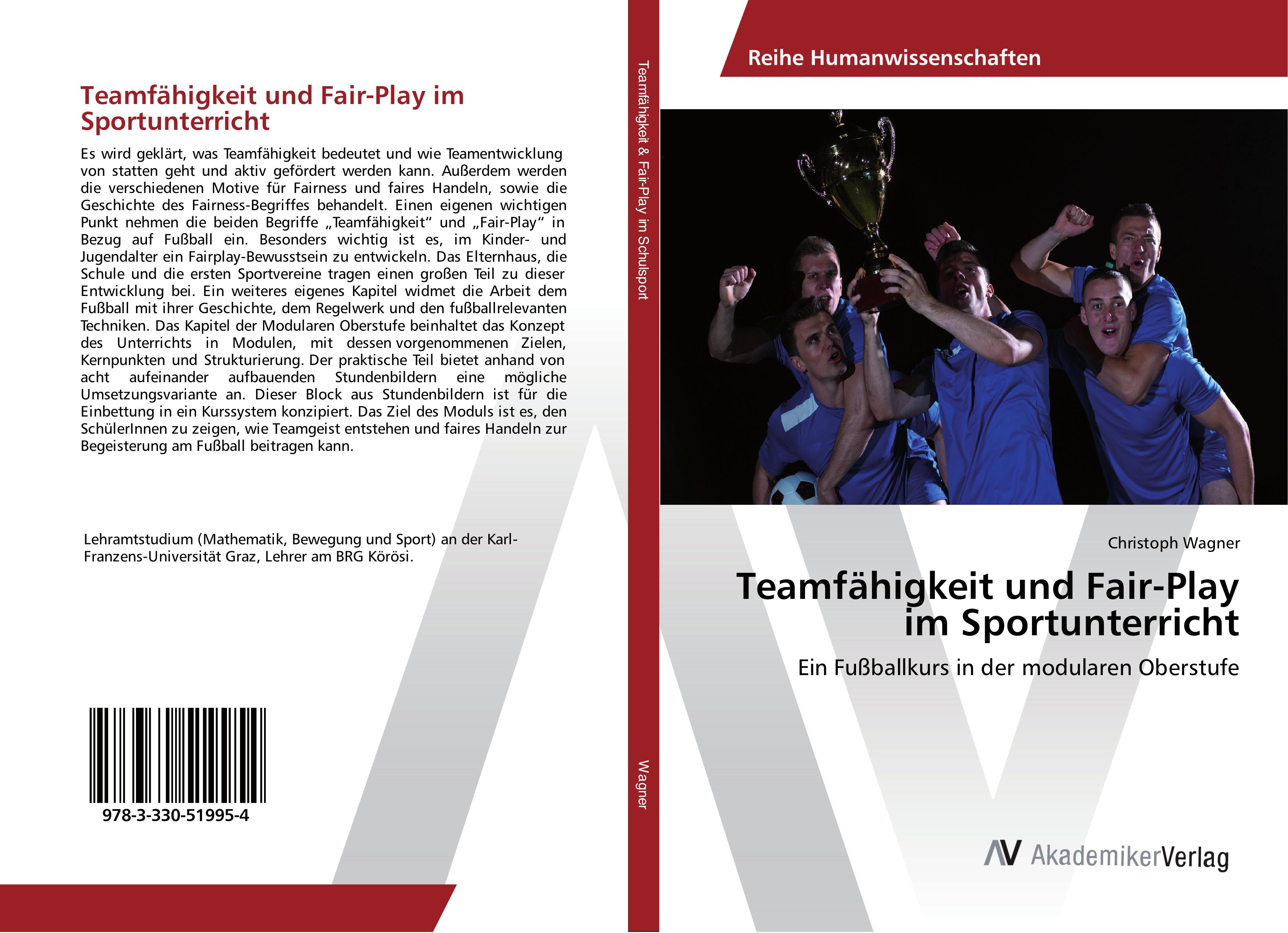 Vorderes Coverbild Teamfähigkeit und Fair-Play im Sportunterricht