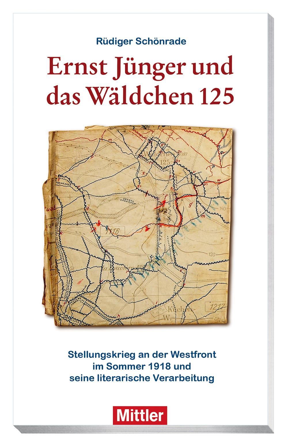 Vorderes Coverbild Ernst Jünger und das Wäldchen 125