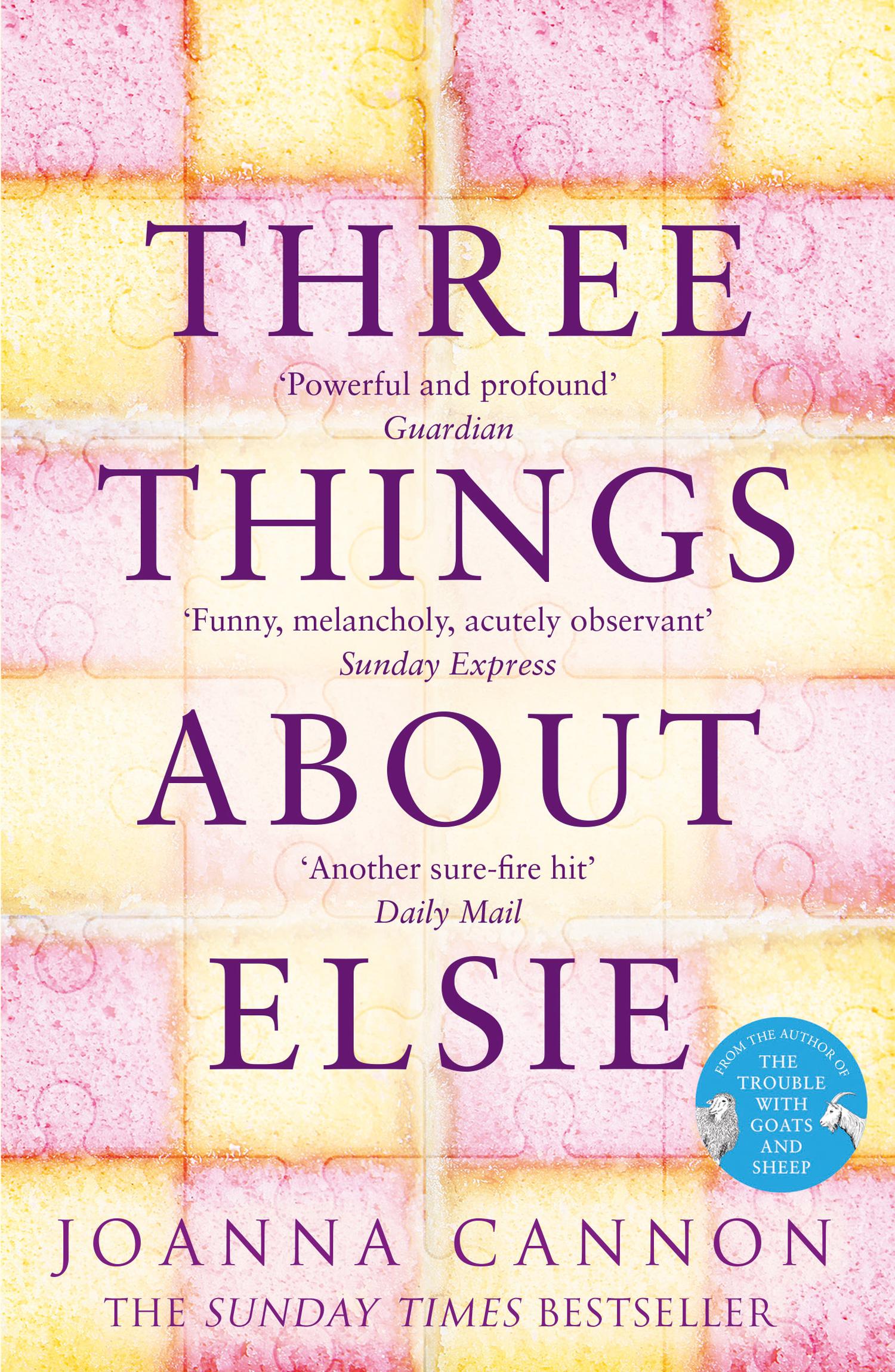 Vorderes Coverbild Three Things About Elsie