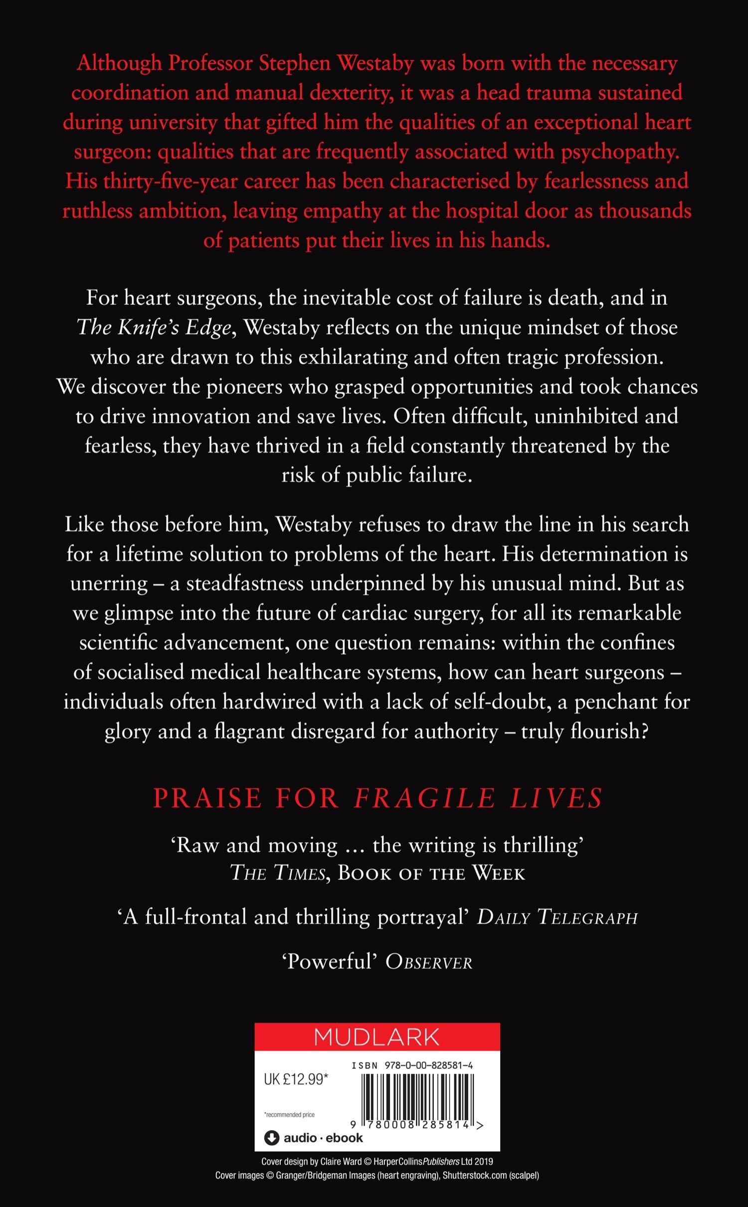 Rückseitencover The Knife's Edge