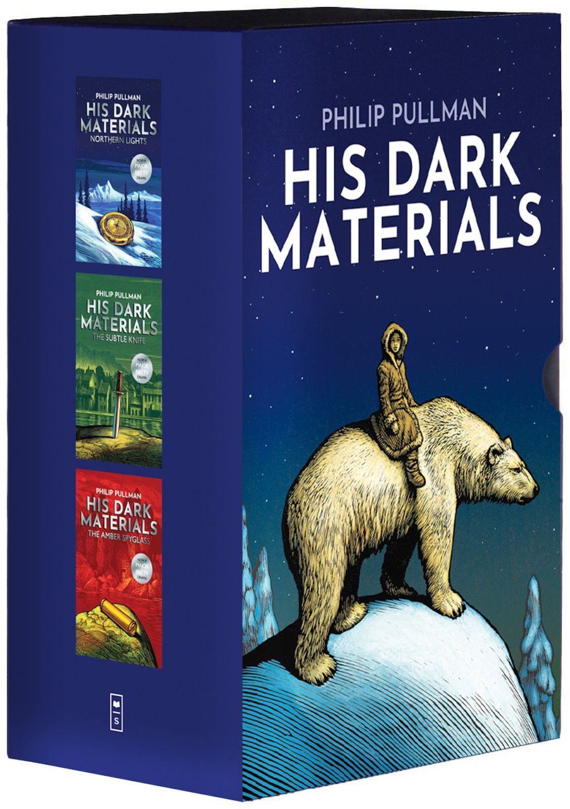 Vorderes Coverbild His Dark Materials Wormell Slipcase