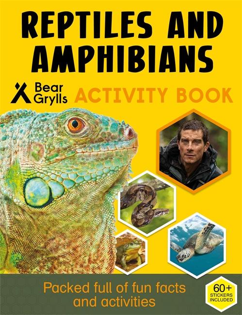 Vorderes Coverbild Bear Grylls Sticker Activity: Reptiles & Amphibians