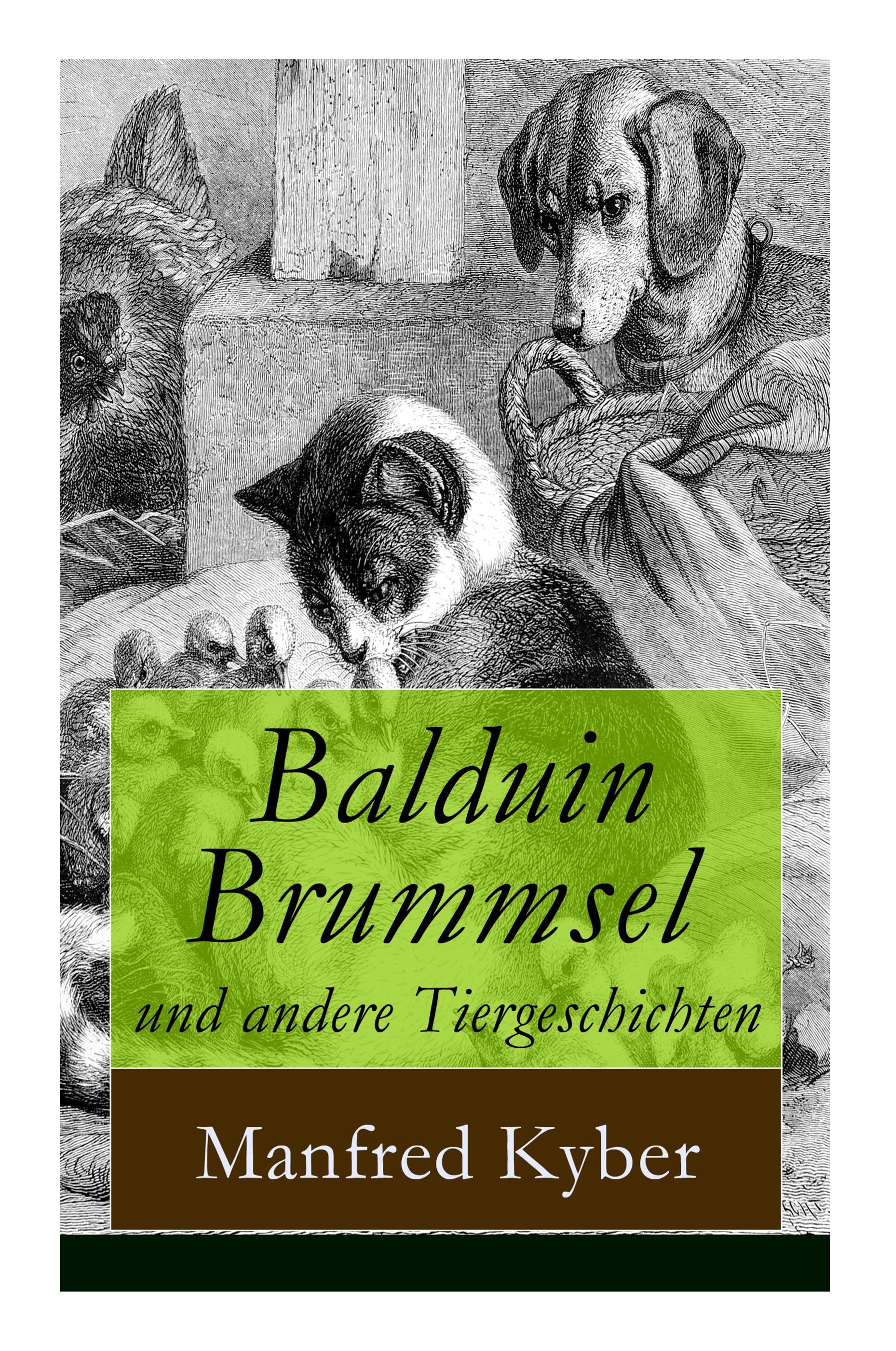 Vorderes Coverbild Balduin Brummsel und andere Tiergeschichten