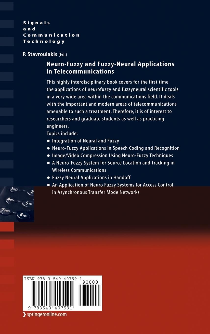Rückseitencover Neuro-Fuzzy and Fuzzy-Neural Applications in Telecommunications